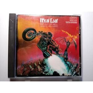Meat Loaf – Bat Out Of Hell Audio CD Remastered (1990) Classic Pop Rock Music